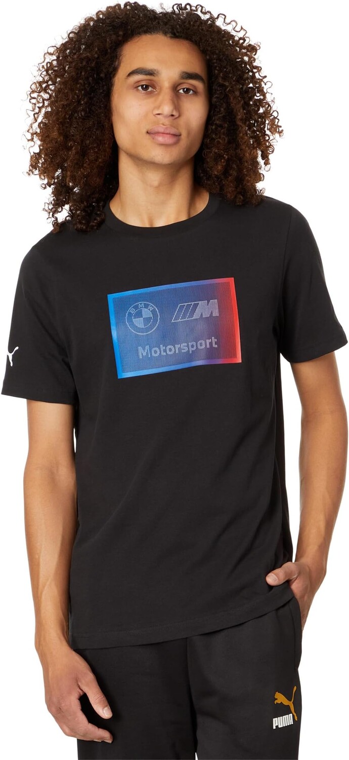 

Футболка PUMA BMW Short Sleeve Logo Tee +, цвет Puma Black