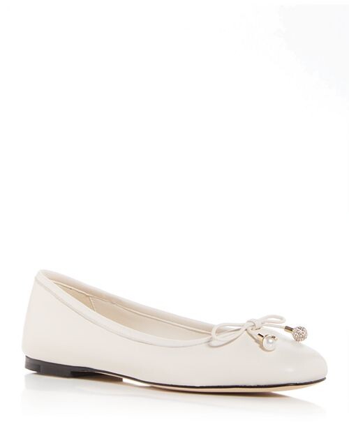 

Женские балетки Elme Jimmy Choo, цвет Ivory/Cream