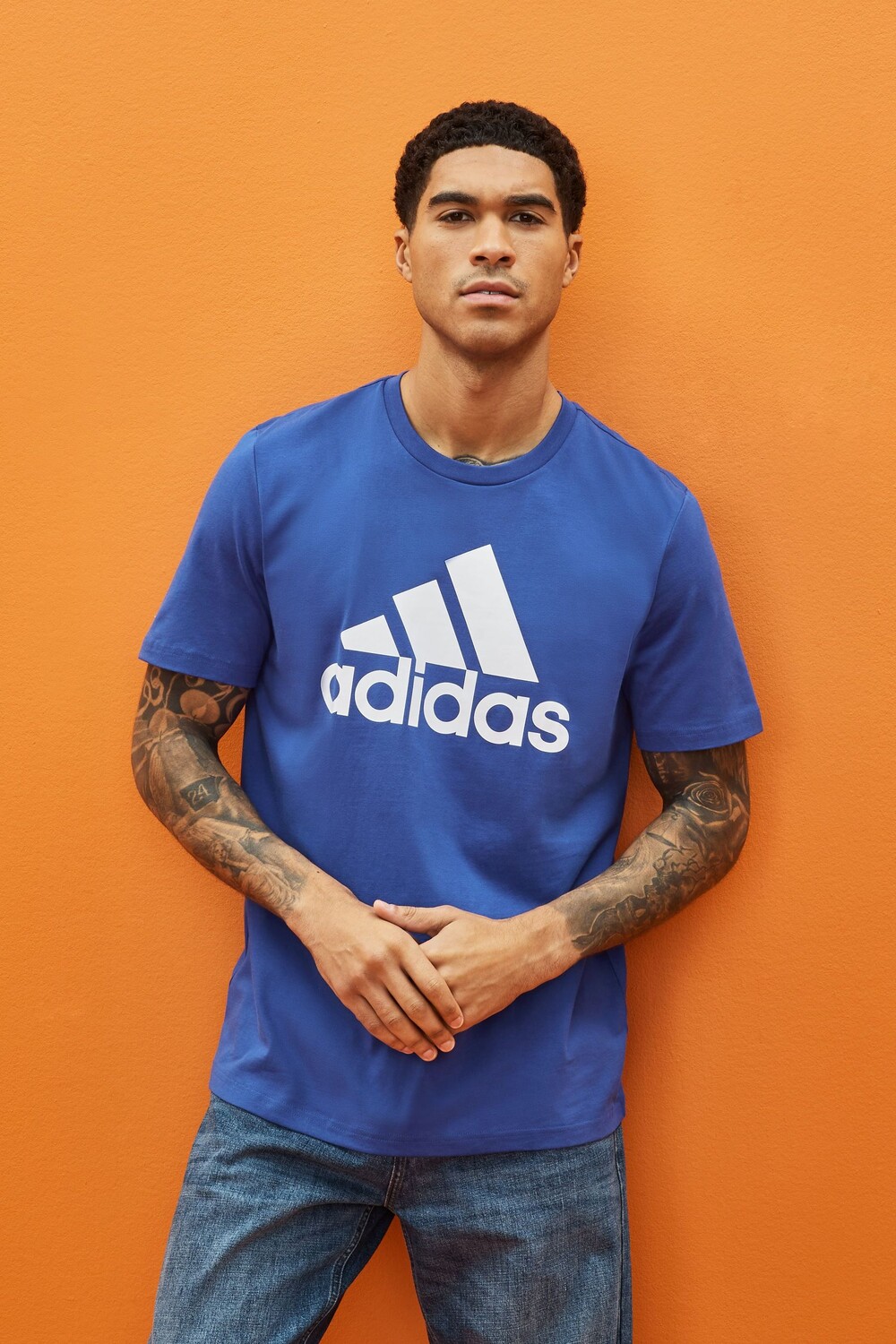 

Мужская футболка adidas, синий