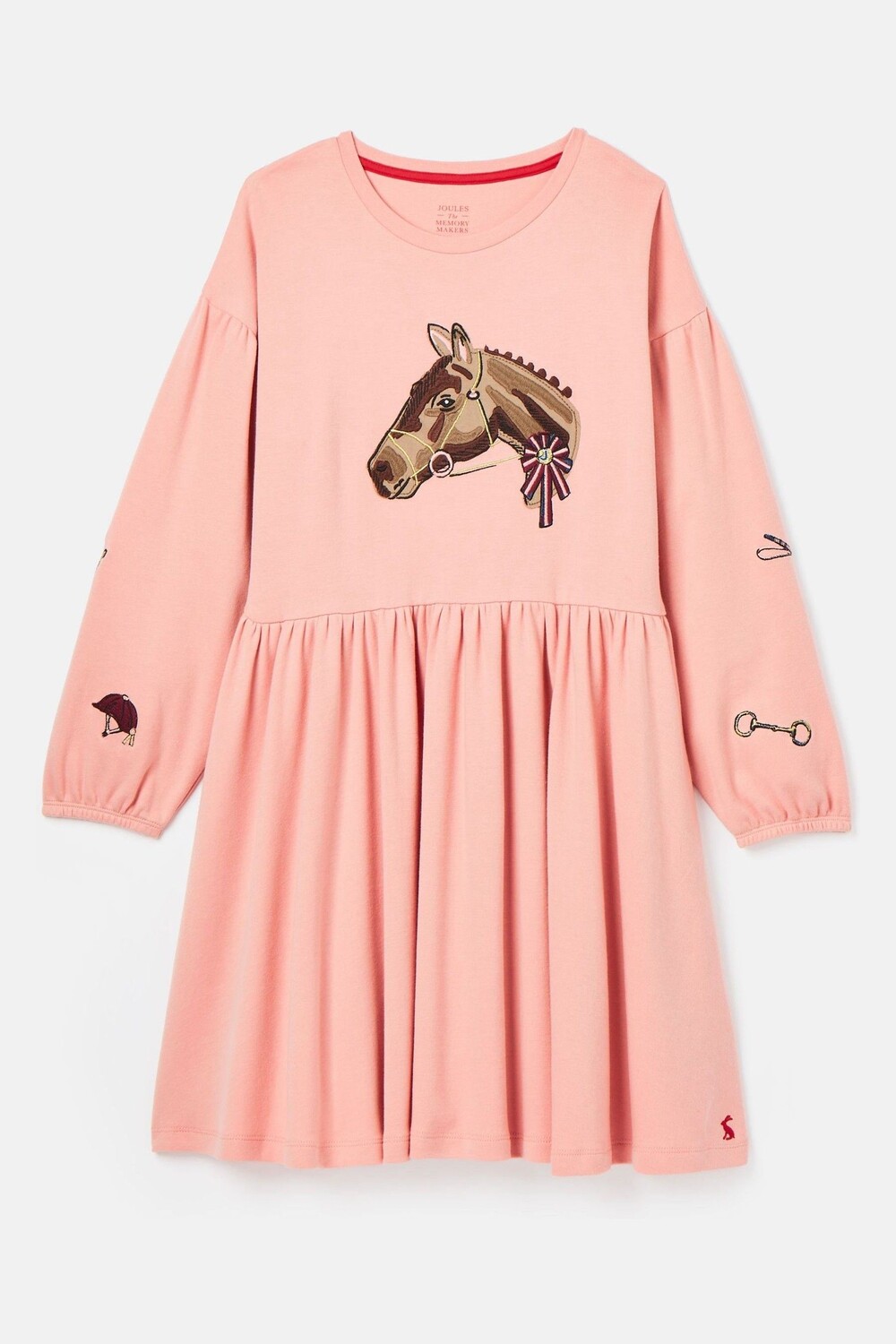 

Платье из джерси Обри Joules, розовый