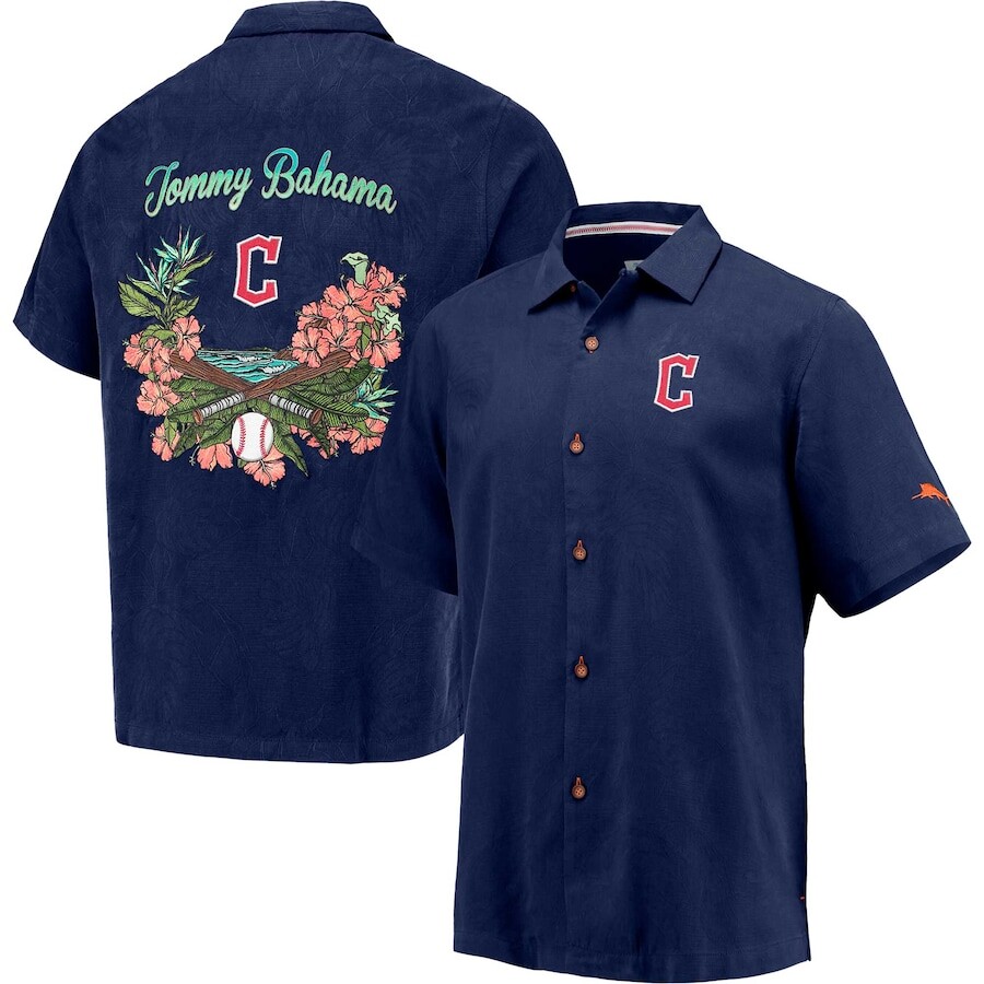 

Рубашка Tommy Bahama Cleveland Guardians, нави