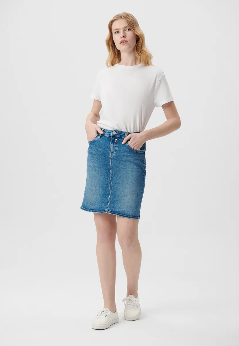 Мини-юбка Mavi "RENEE", джинсовая юбка, цвет Mid Vintage Str