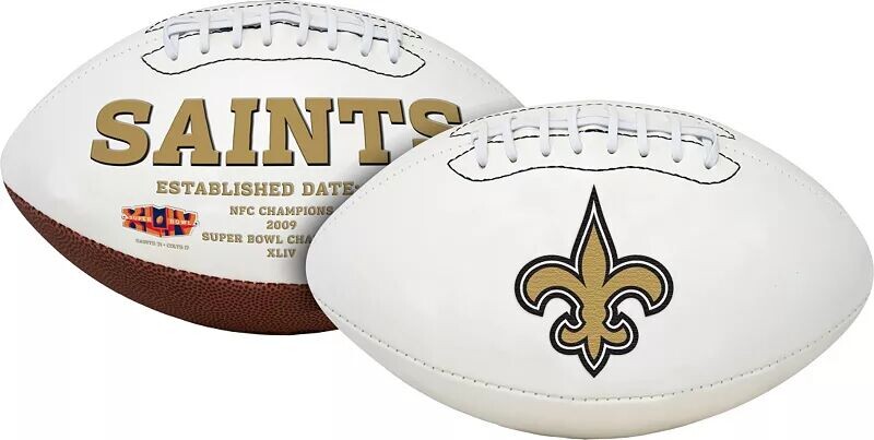 

Полноразмерный футбольный мяч Rawlings New Orleans Saints Signature Series