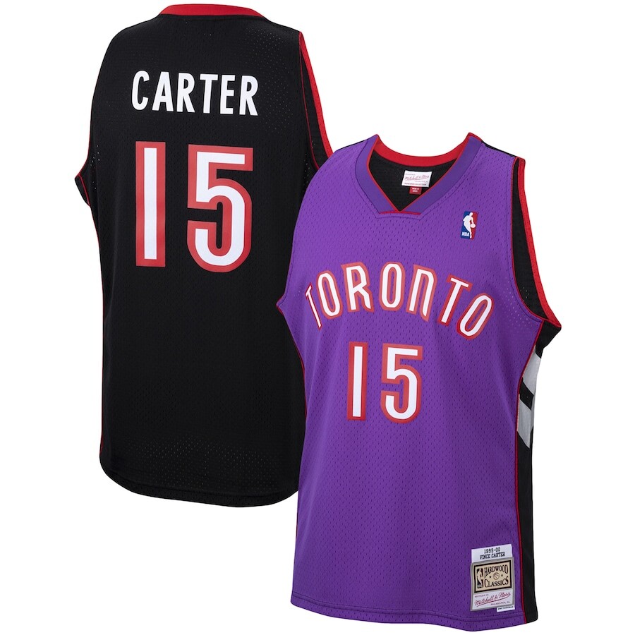 

Джерси Mitchell & Ness Toronto Raptors, фиолетовый