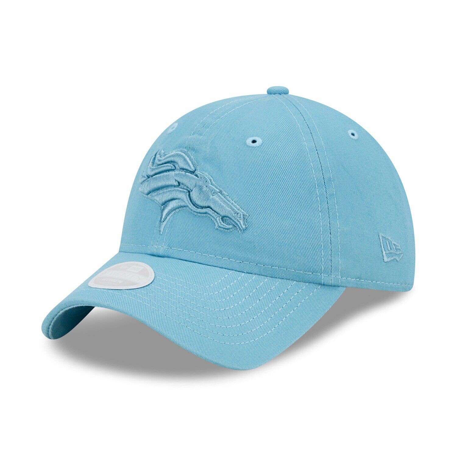 

Женская регулируемая шляпа New Era светло-синяя Denver Broncos Core Classic 2.0 в тон 9TWENTY New Era