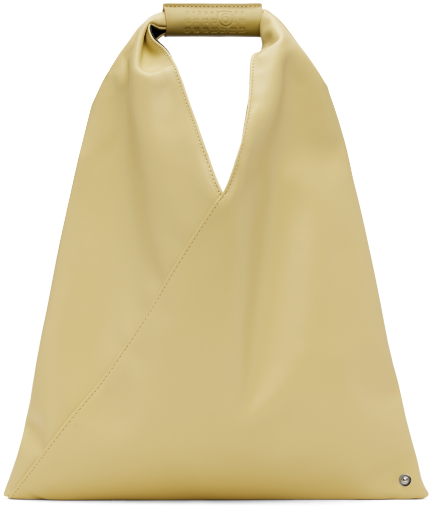 Классическая маленькая сумка-тоут Green Triangle Mm6 Maison Margiela