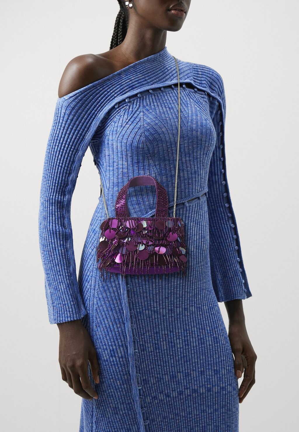 

Сумка HAND BAG BETTLE PARFOIS, цвет purple