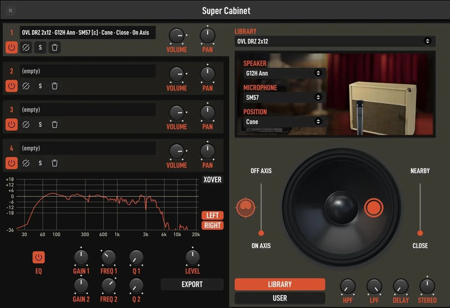 

Набор эффектов для гитары Overloud SuperCabinet Custom