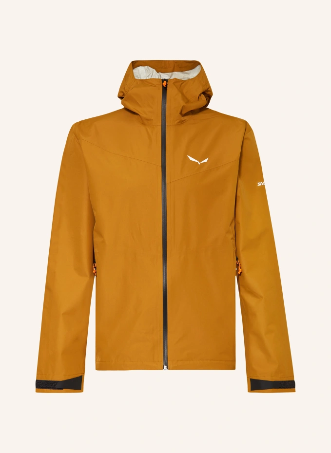 

Дождевик puez aqua powertex Salewa, желтый