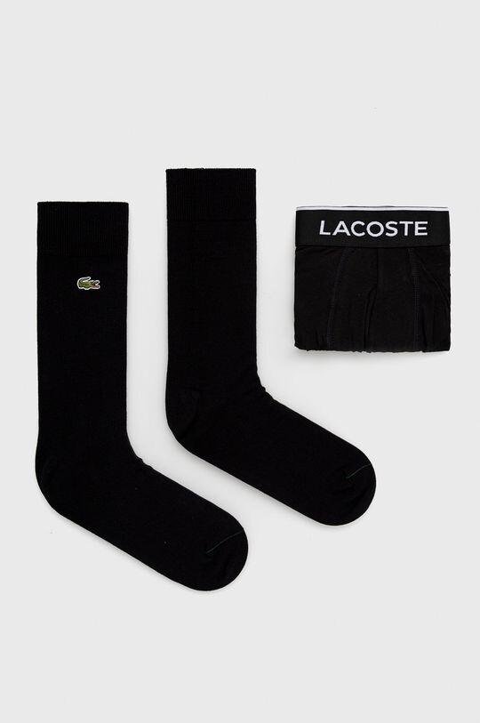 

Боксеры и носки Lacoste, черный