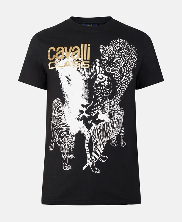 

Футболка Cavalli Class, черный