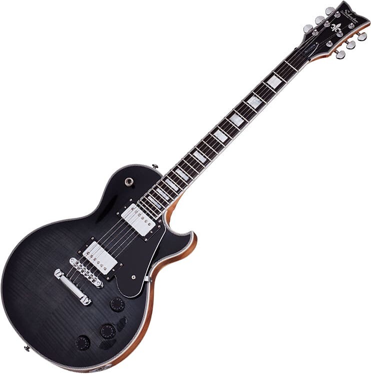 

Электрогитара Schecter Solo-II Custom Electric Guitar Trans Black Burst