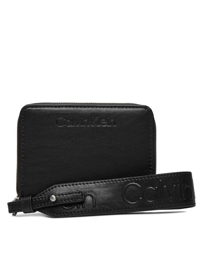 

Кошелек Gracie Wallet W/Strap Md Calvin Klein, черный