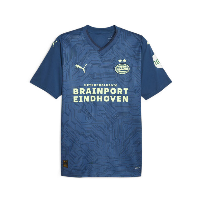 

Мужская трикотажная майка PSV Eindhoven 23/24 PUMA Sailing Blue Fast Yellow