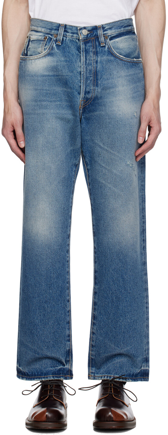 

Синие джинсы 2003 года средней длины Acne Studios