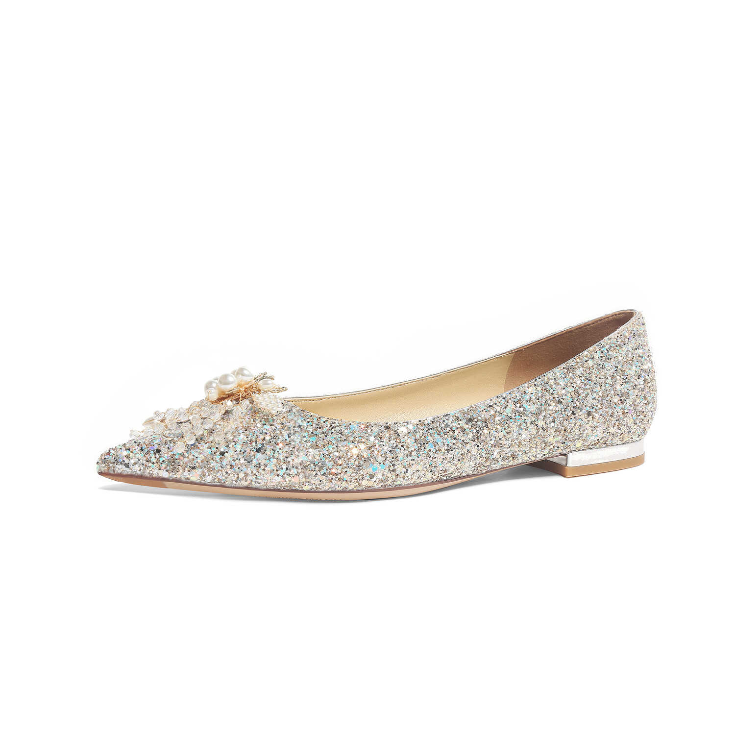 

Туфли женские повседневные Women's Casual Shoes Women's Glow In The Dark Light Gold Garden Cat, цвет Luminous light gold