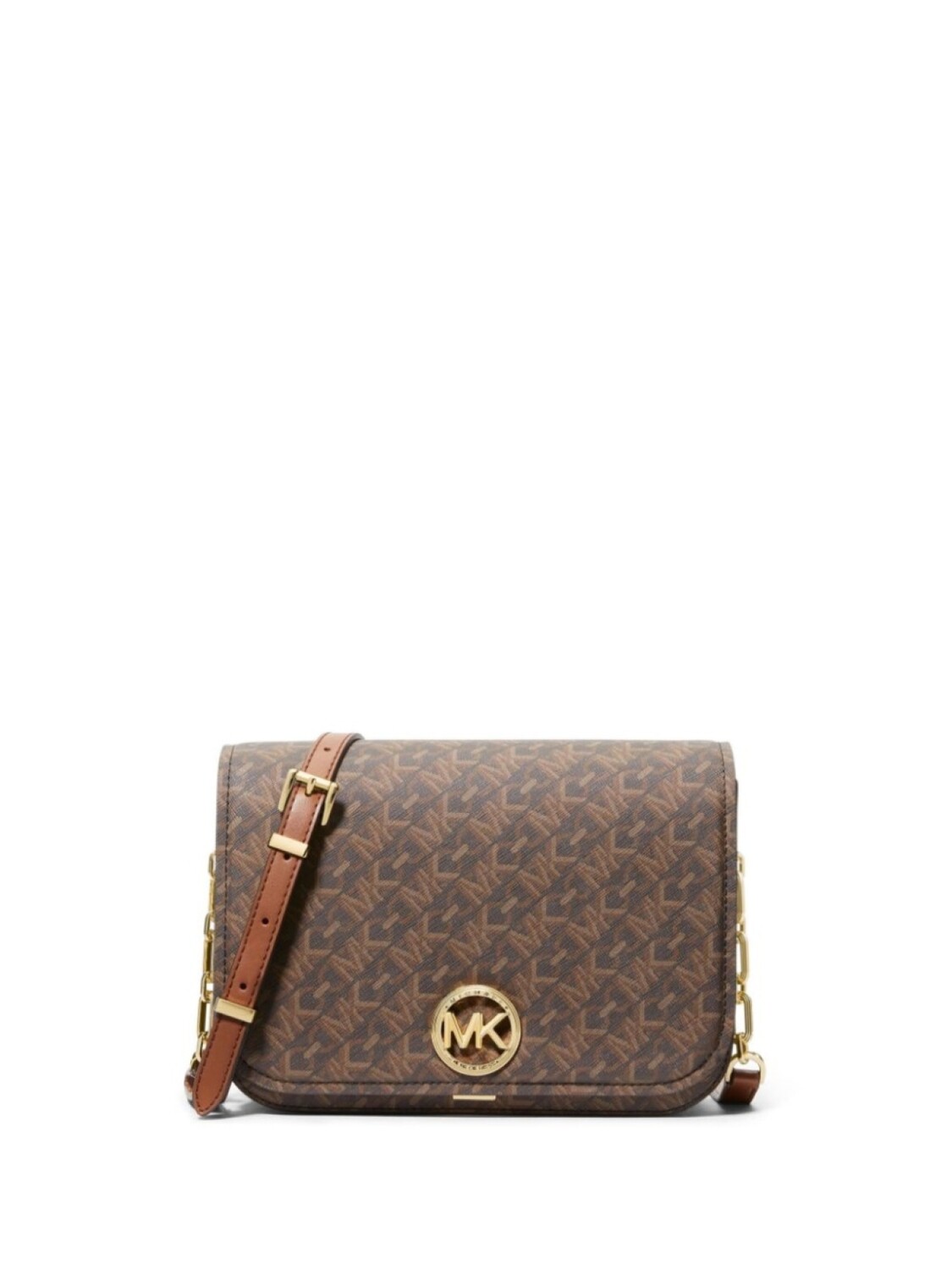 

Сумка через плечо Delancey с логотипом Michael Michael Kors, коричневый