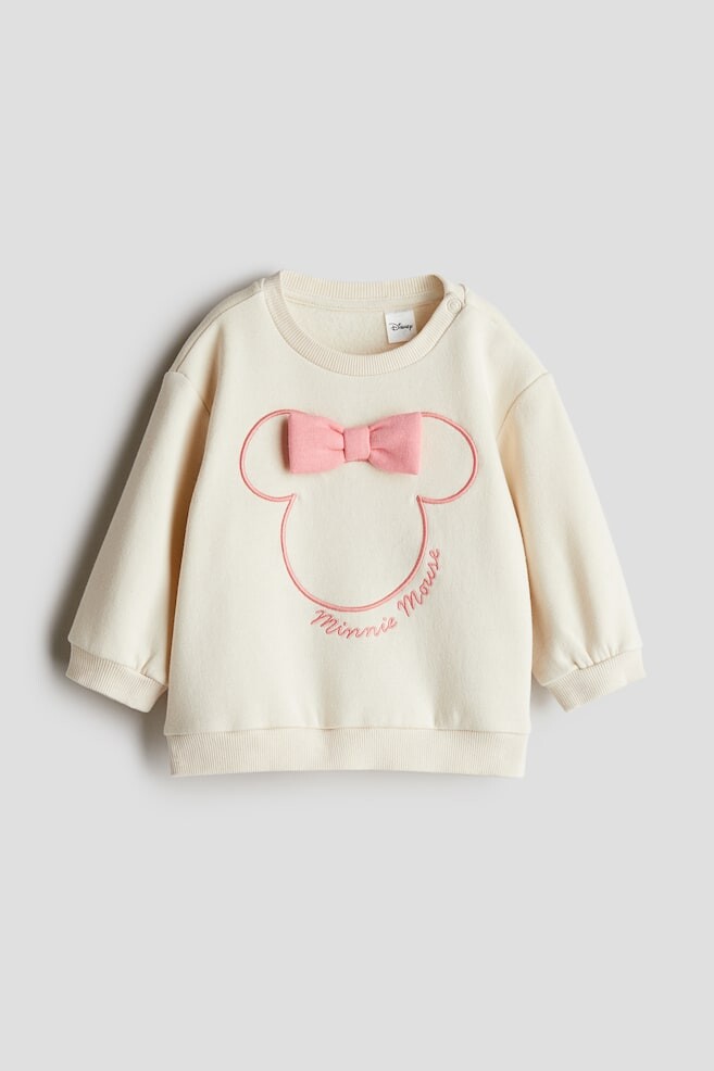 

Толстовка с бантом H&M, бежевый