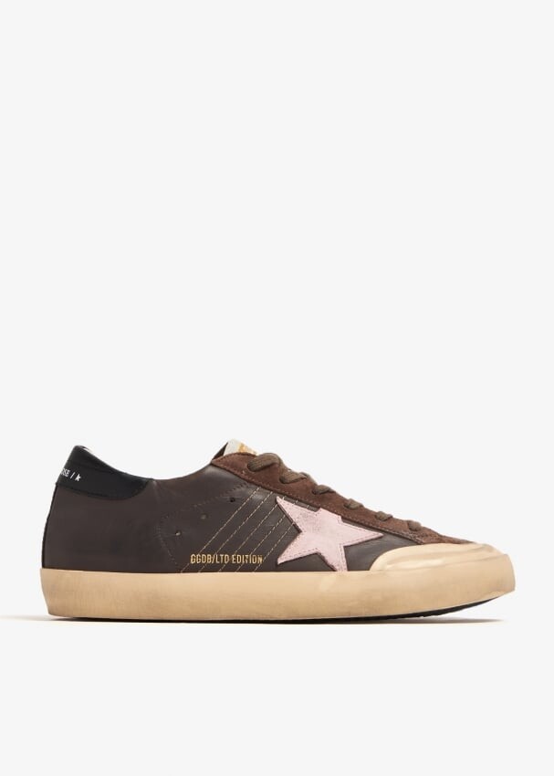 Кроссовки Golden Goose Super-Star Penstar LTD, коричневый