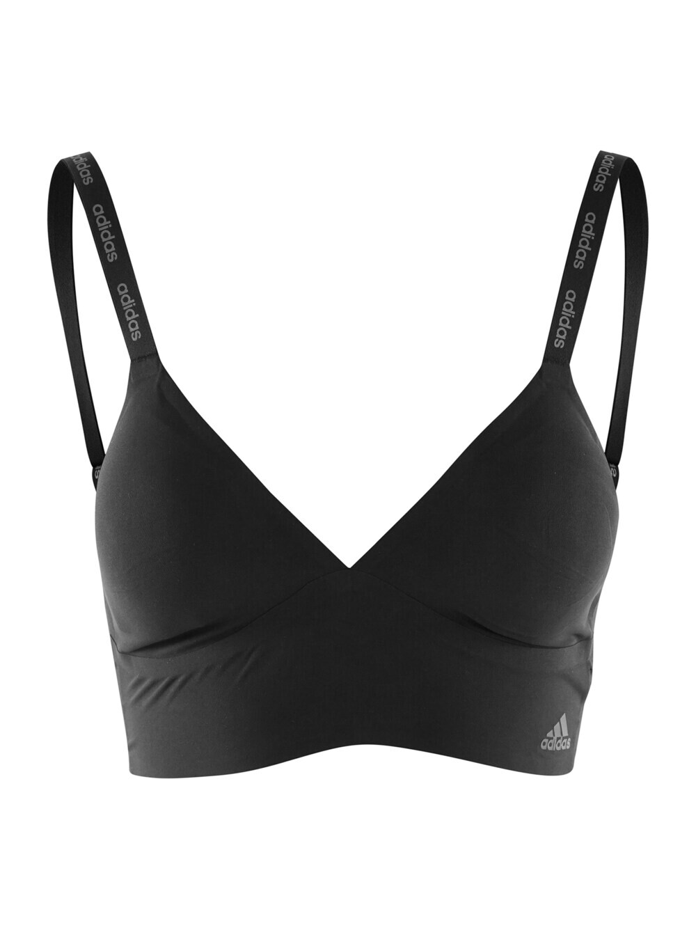 

Треугольный бюстгальтер ADIDAS SPORTSWEAR LONGLINE BRALETTE, черный
