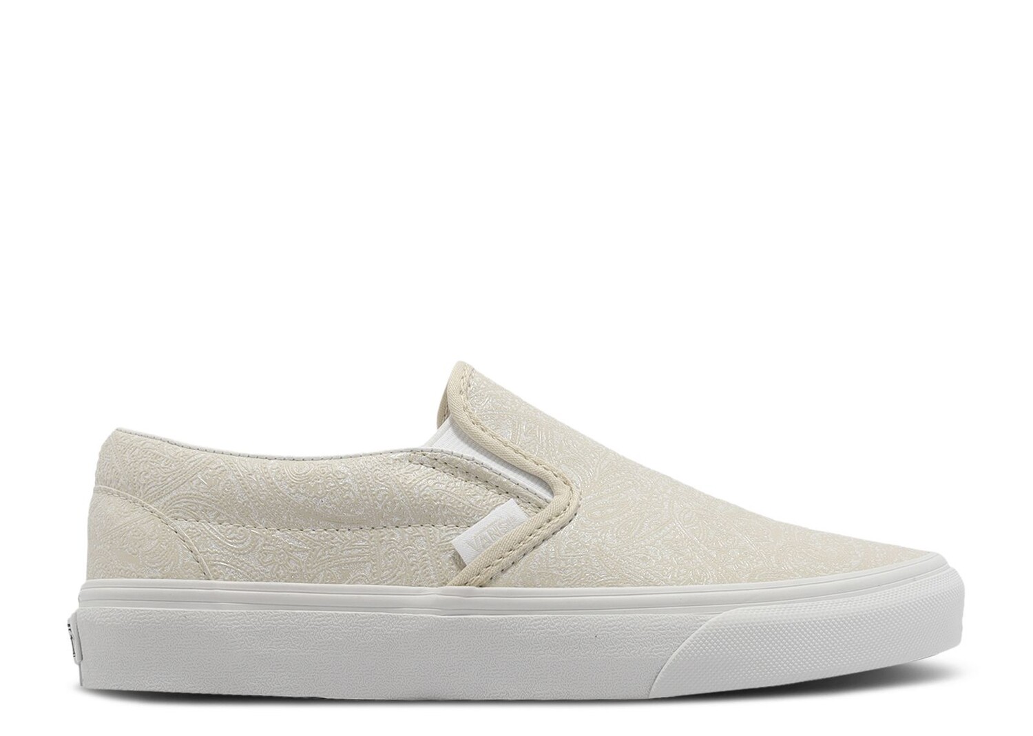 

Кроссовки Vans Classic Slip-On 'Princess Paisley - Bone White', кремовый, Бежевый