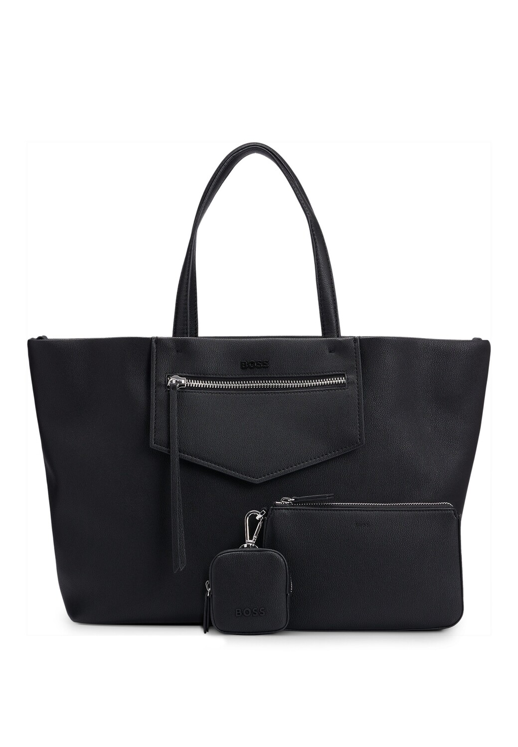 

Сумка через плечо BOSS JUSTY SHOPPER_B, черный