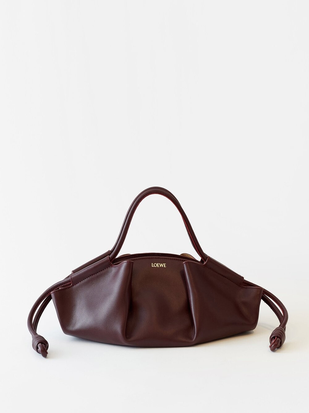 

Маленькая кожаная сумка paseo LOEWE, бургундия