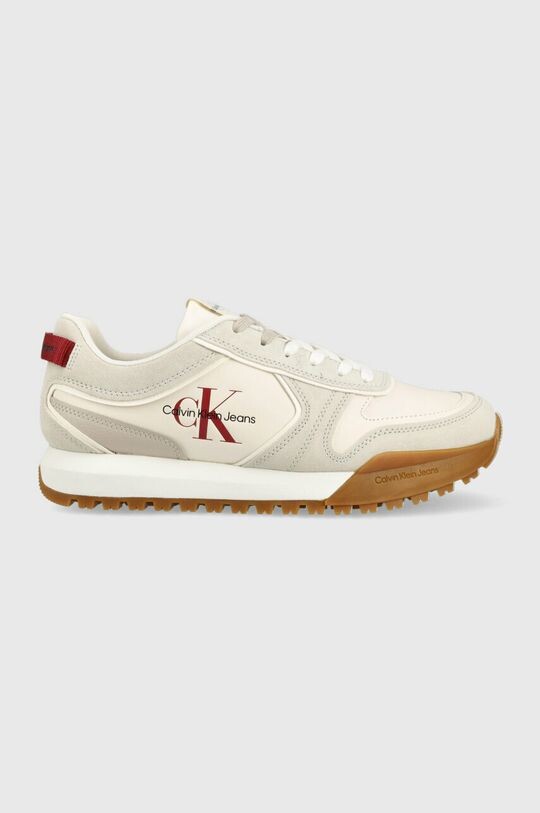 

Кроссовки TOTHY RUNNER IRREGULAR LINES Calvin Klein Jeans, бежевый