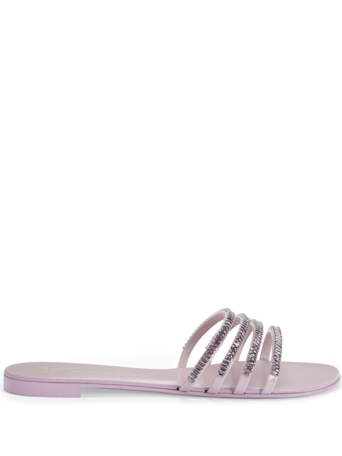 

Giuseppe Zanotti сандалии Iride с кристаллами, розовый