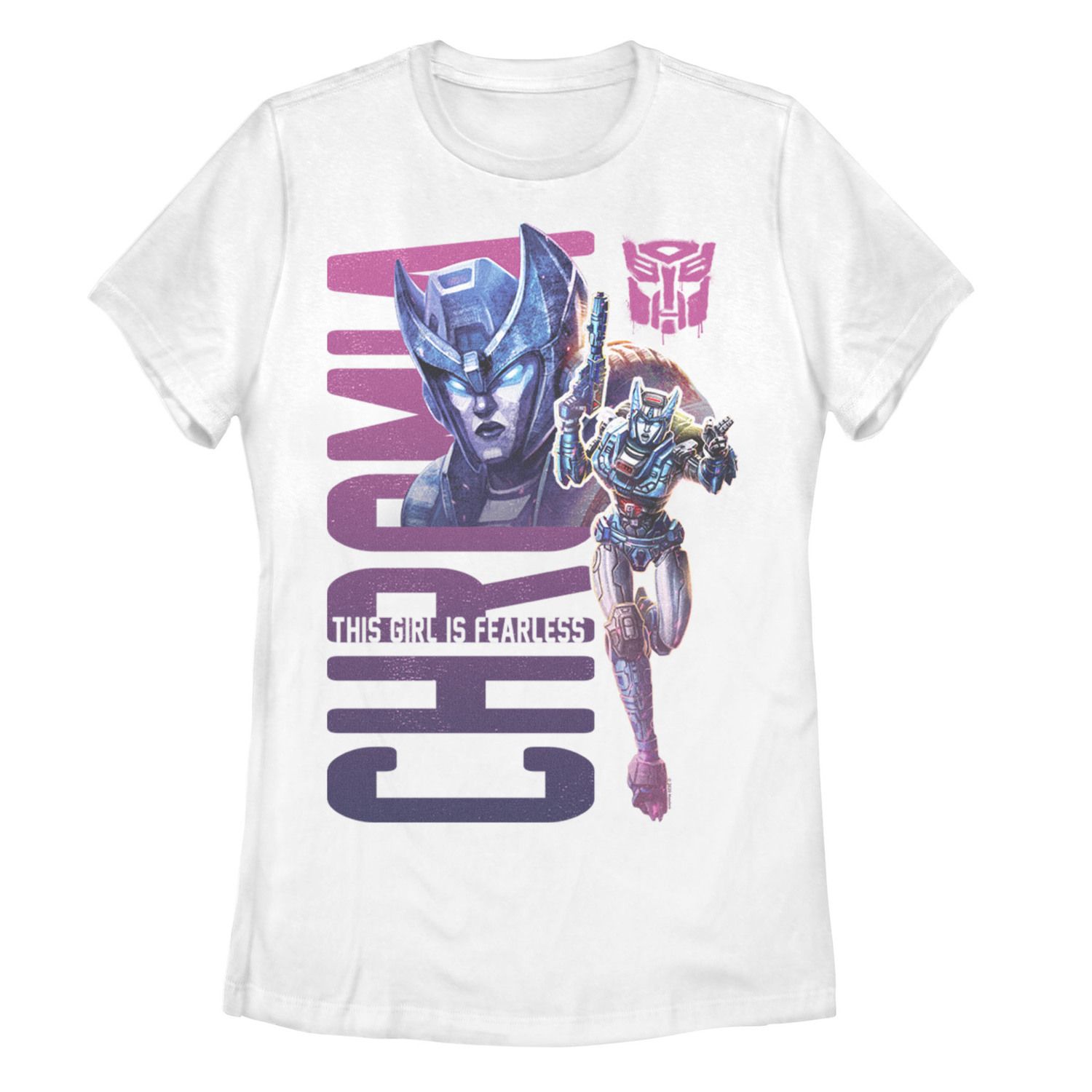 Детская футболка Transformers Chromia Fearless с рисунком Licensed Character