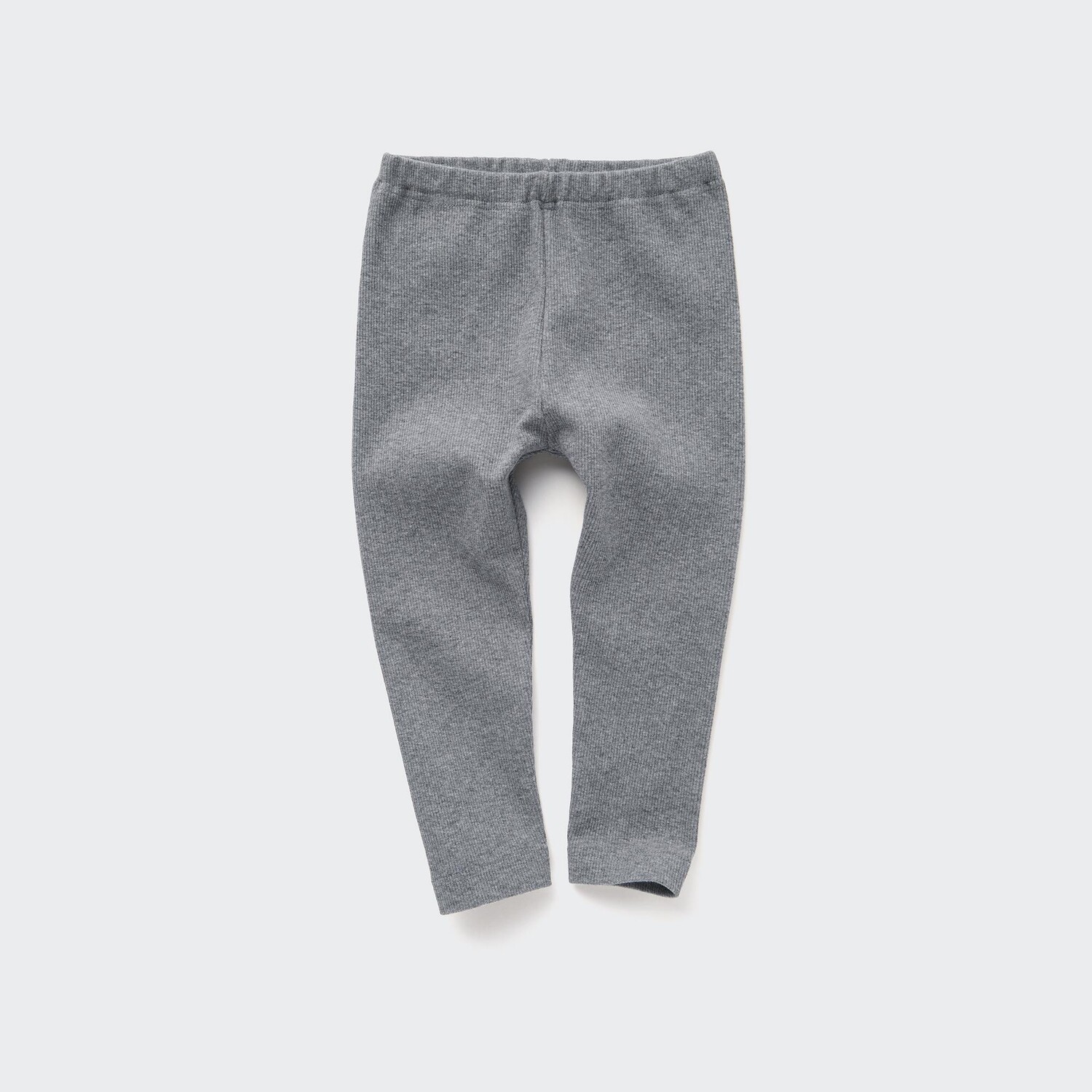 

Леггинсы UNIQLO в рубчик стандартного кроя, серый