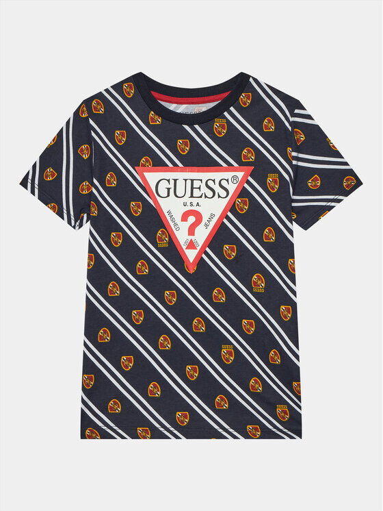 

Футболка стандартного кроя Guess, синий