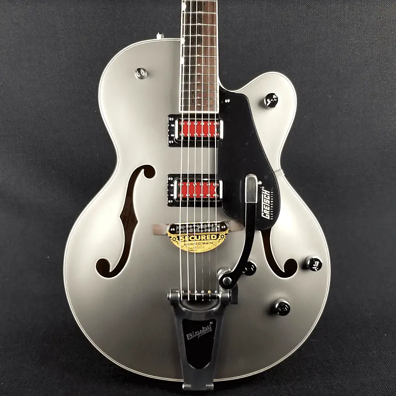 

Электрогитара Gretsch G5410T Electromatic "Rat Rod" Hollow Body 2020 Matte Phantom Metallic