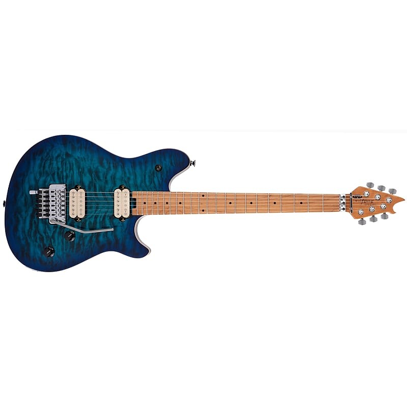 

Электрогитара EVH Wolfgang Special QM Guitar, Baked Maple Fretboard, Chlorine Burst