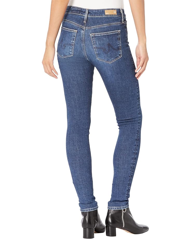 Джинсы AG Jeans Farrah High-Rise Skinny in Vapor Goldrush, цвет Vapor Goldrush