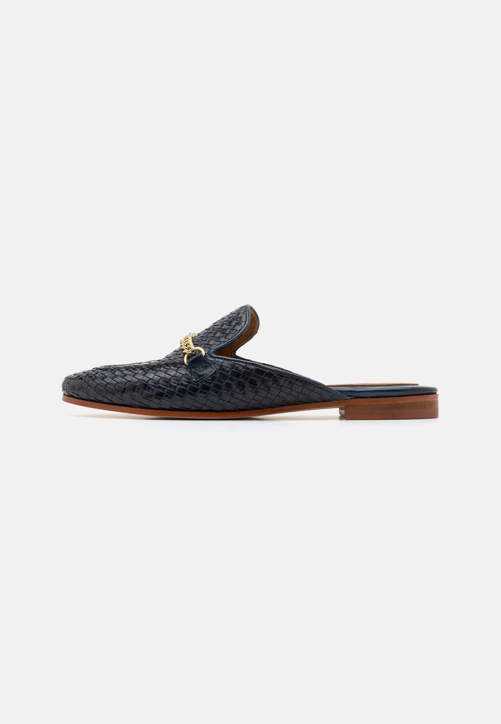 

Туфли-мюли на плоской подошве SCARLETT 77 Melvin & Hamilton, цвет marine/gold/tan/natural