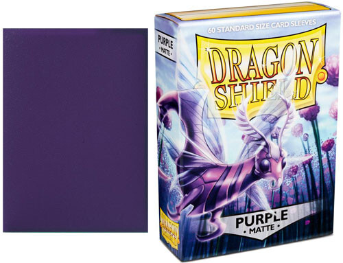 

Карточная игра Arcane Tinmen Dragon Shield Sleeves: Matte - Purple (60)