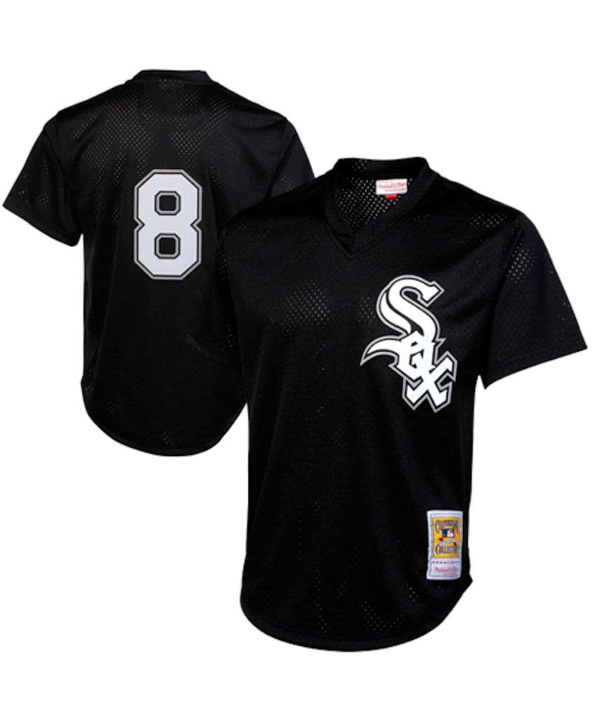 

Мужская футболка Bo Jackson Black Chicago White Sox 1993 Authentic Cooperstown Collection для тренировки ватина Mitchell & Ness