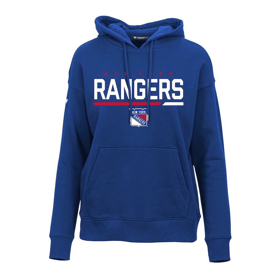 

Пуловер с капюшоном Levelwear New York Rangers, роял