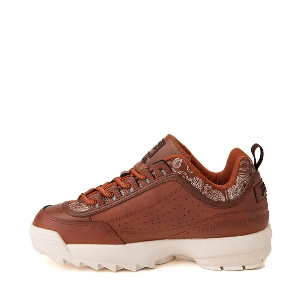 

Кроссовки Womens Fila Disruptor Western Athletic Shoe, цвет Brown/Cork/Gardenia