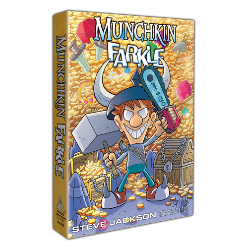 Настольная игра Munchkin Farkle Steve Jackson Games настольная игра munchkin booty revised steve jackson games
