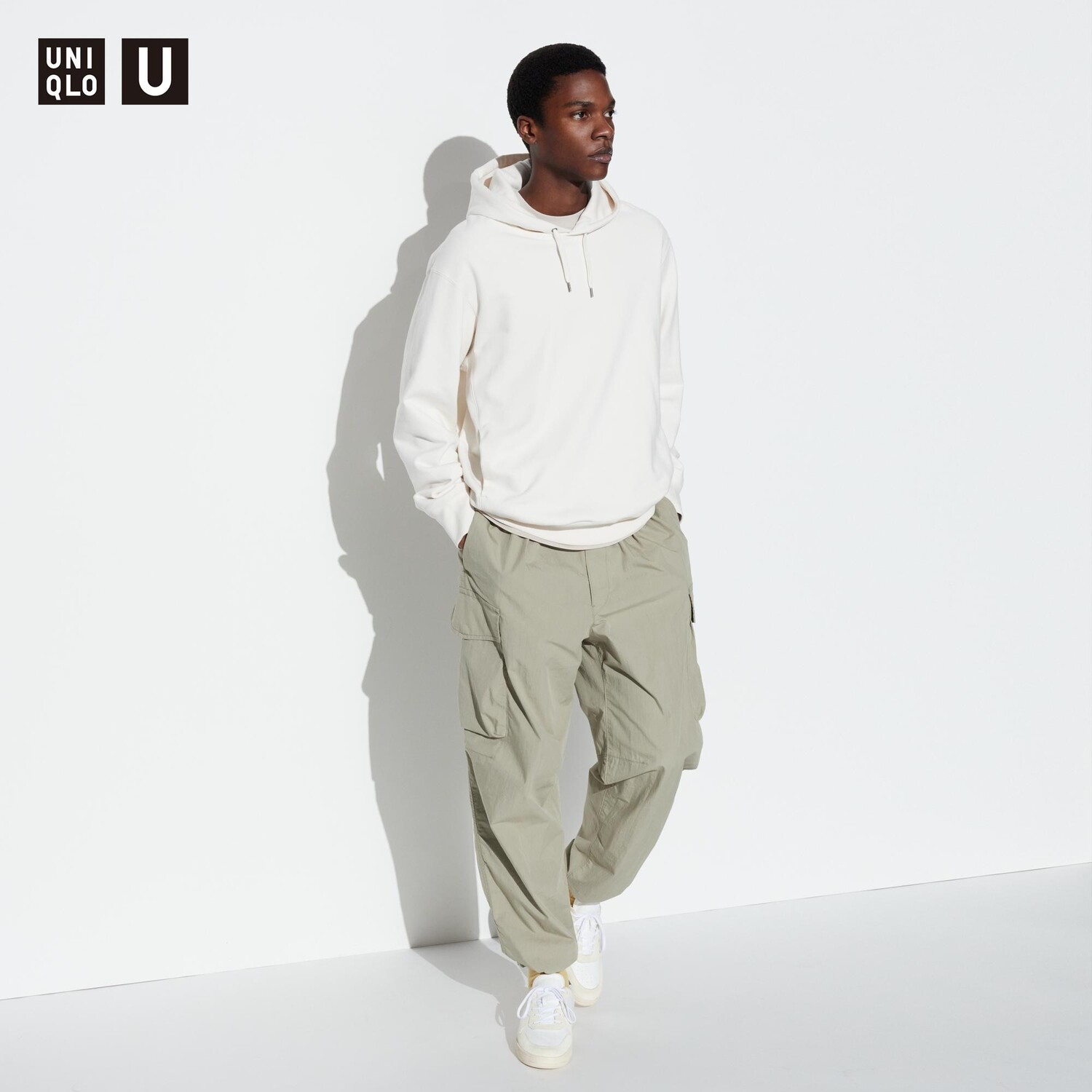 

Брюки-карго UNIQLO широкие, хаки