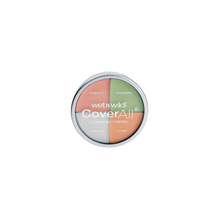 Консилер Coverall Concealer Palette Wet N Wild, Multicolor набор корректоров для лица wet n wild coverall concealer palette e61462 4 тона