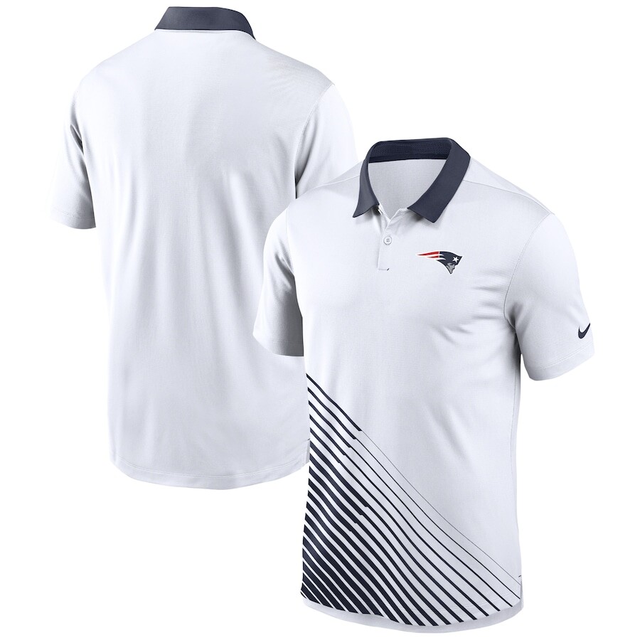 

Поло с коротким рукавом Nike New England Patriots, белый