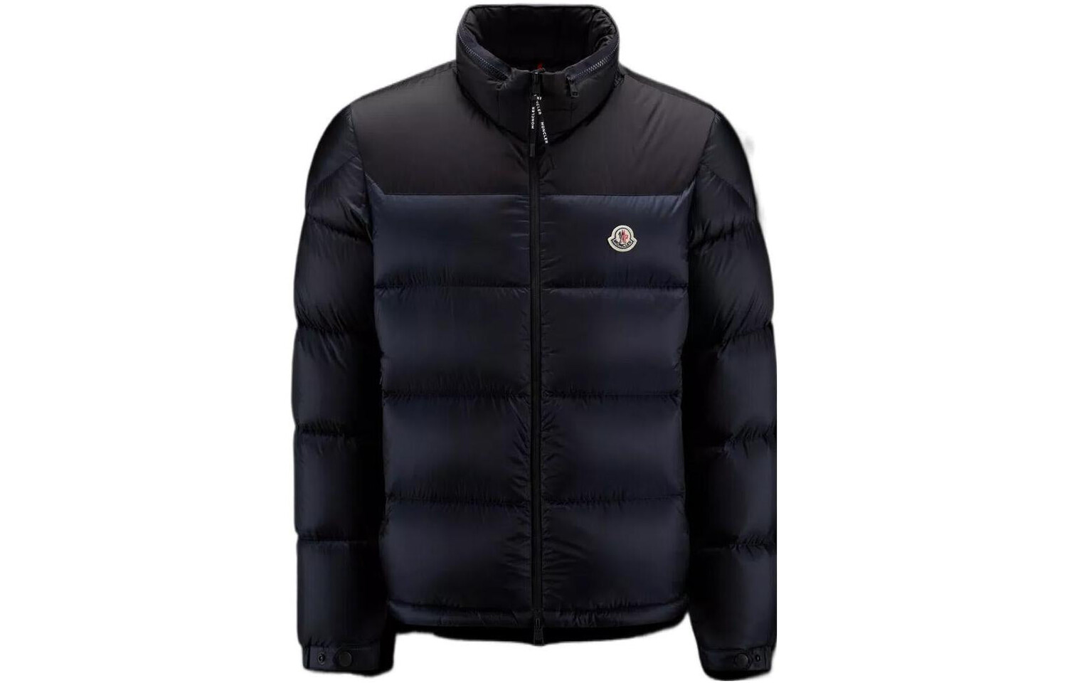 

Пуховик мужской Moncler, темно-синий