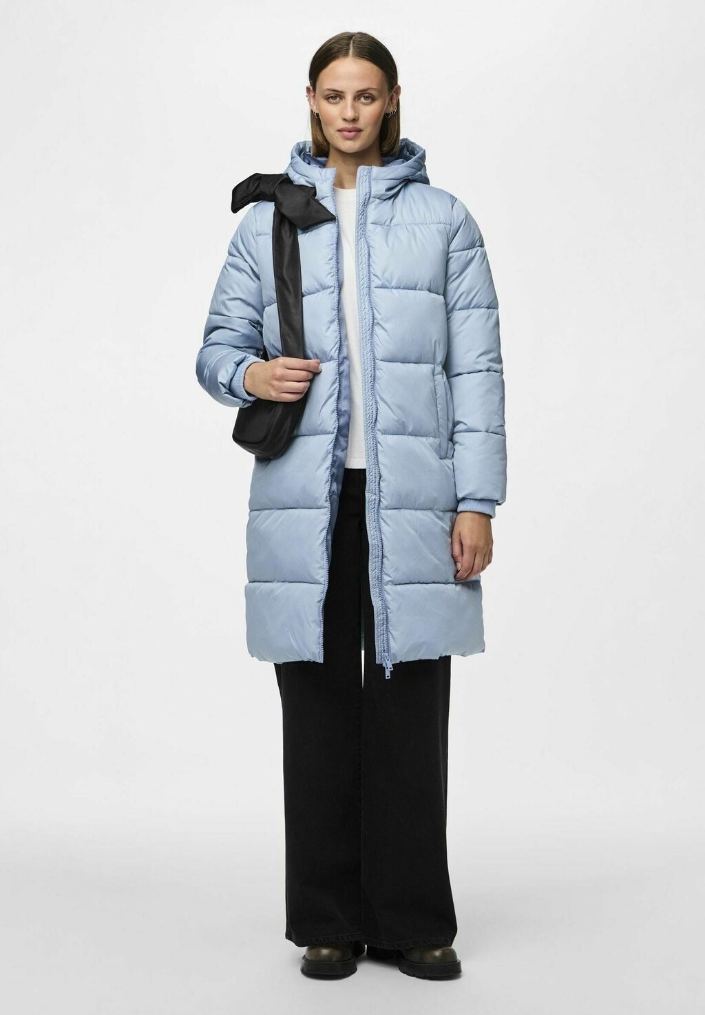 

Зимняя куртка PCBEE PUFFER JACKET Pieces, цвет Mottled Light Blue