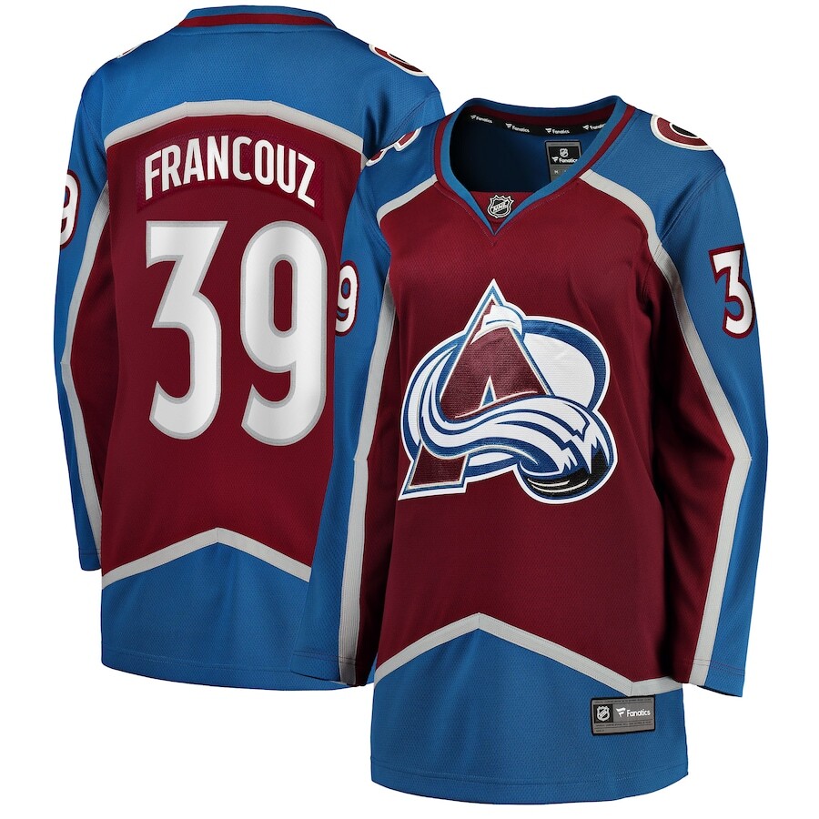 

Джерси Fanatics Branded Colorado Avalanche, бордовый