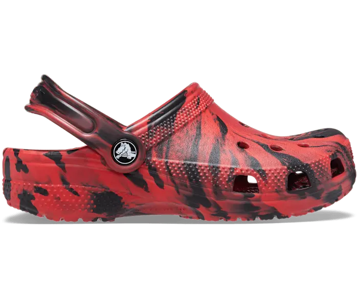 

Классические мраморные сабо Crocs для малышей, цвет Pepper / Black