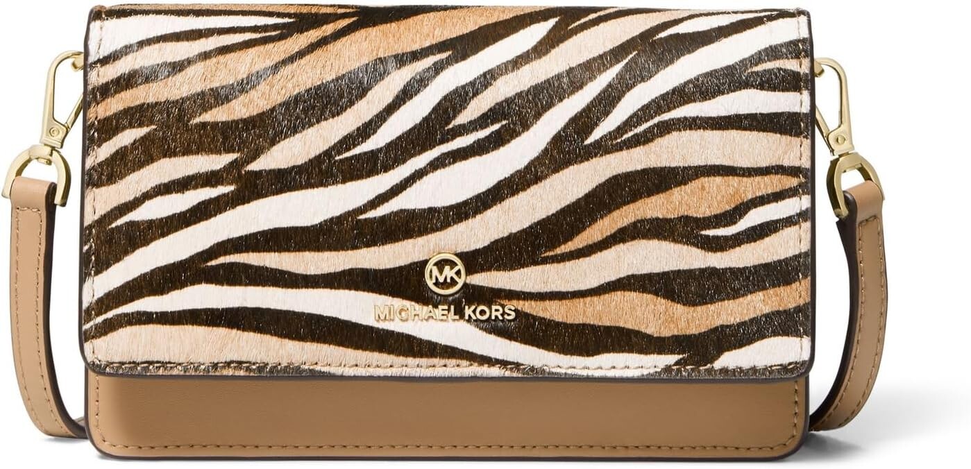 

Маленькая сумка через плечо Jet Set Charm для телефона MICHAEL Michael Kors, цвет Camel Multi