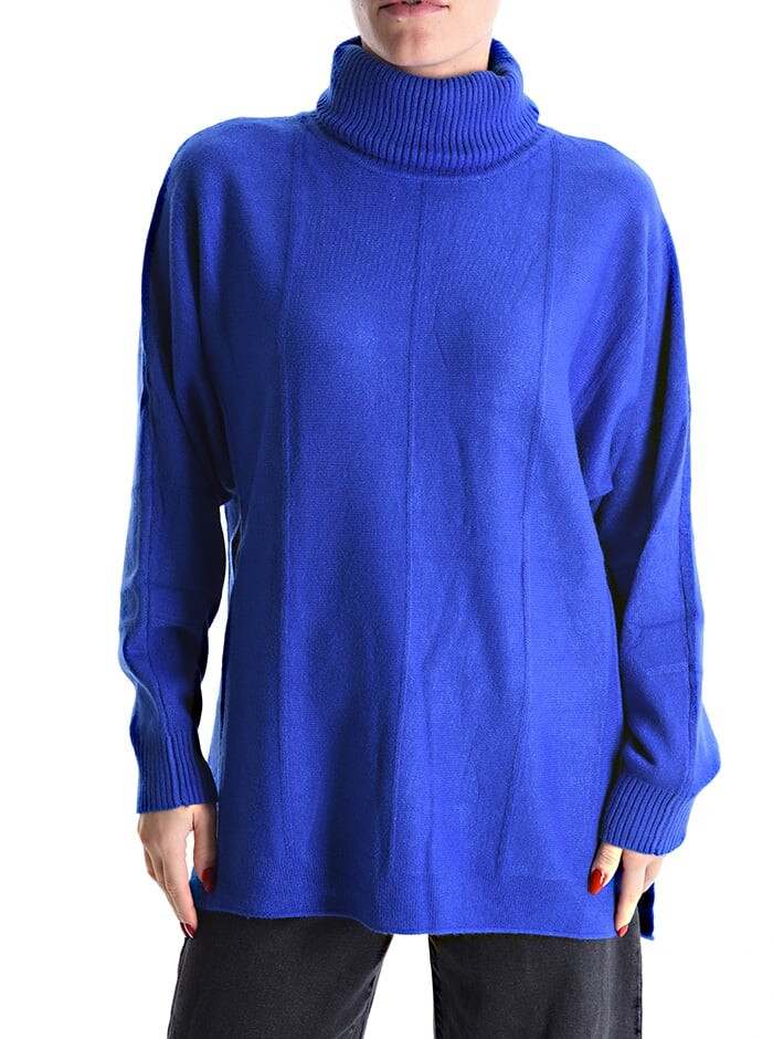 

Свитер с высоким воротником, цвет Electric blue